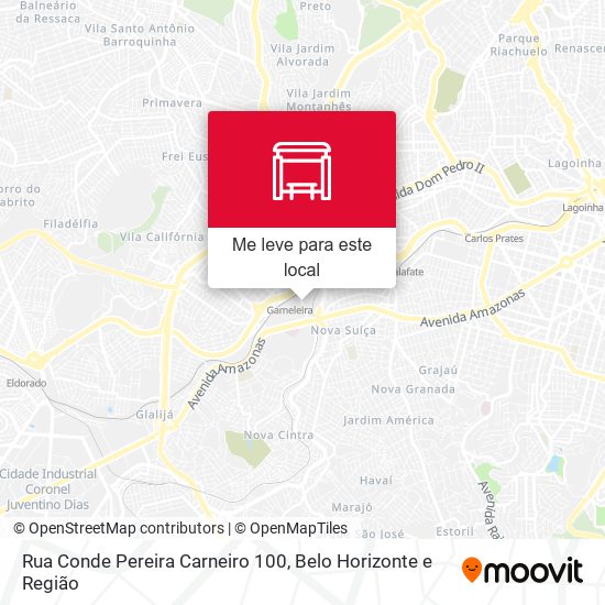 Rua Conde Pereira Carneiro 100 mapa