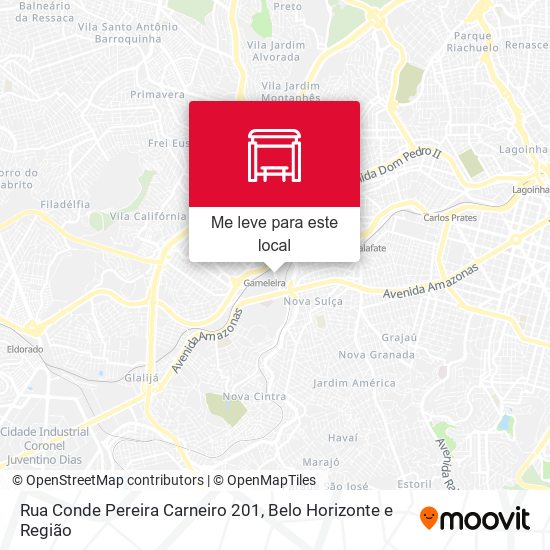 Rua Conde Pereira Carneiro 201 mapa