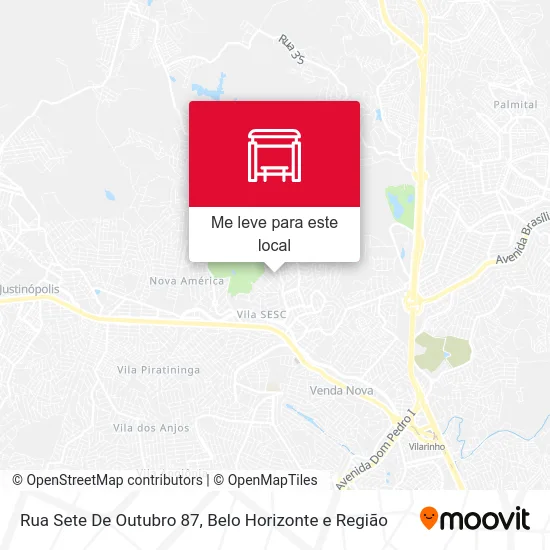 Rua Sete De Outubro 87 mapa