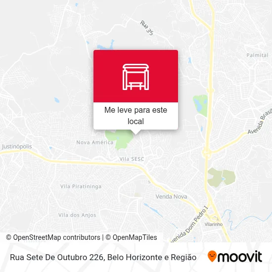 Rua Sete De Outubro 226 mapa