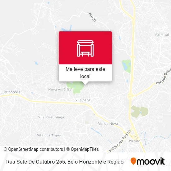 Rua Sete De Outubro 255 mapa