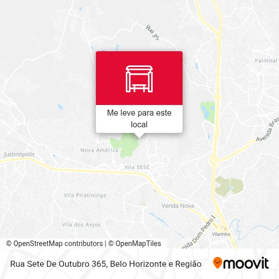 Rua Sete De Outubro 365 mapa