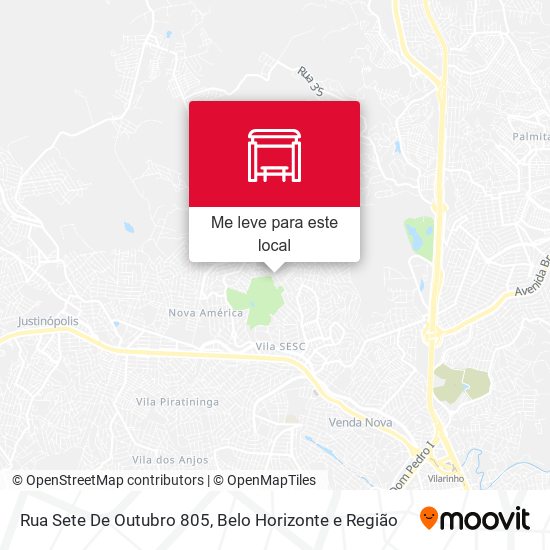 Rua Sete De Outubro 805 mapa
