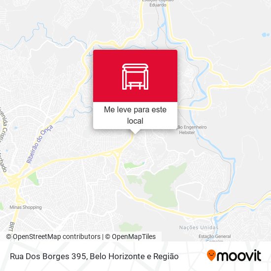 Rua Dos Borges 395 mapa