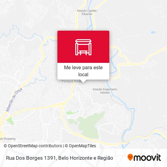 Rua Dos Borges 1391 mapa