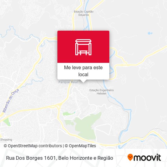 Rua Dos Borges 1601 mapa