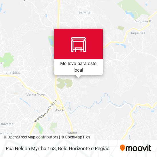 Rua Nelson Myrrha 163 mapa