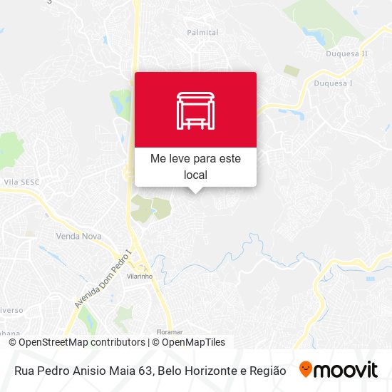 Rua Pedro Anisio Maia 63 mapa