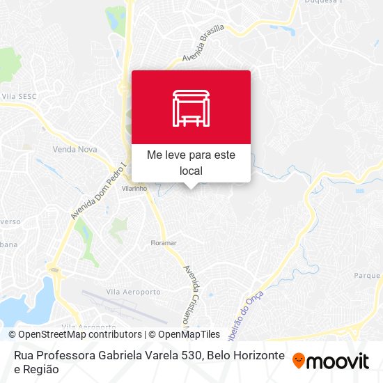 Rua Professora Gabriela Varela 530 mapa