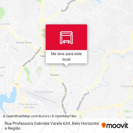 Rua Professora Gabriela Varela 634 mapa