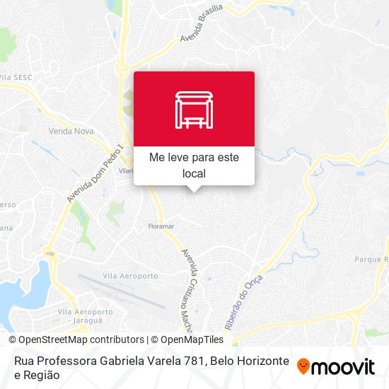 Rua Professora Gabriela Varela 781 mapa