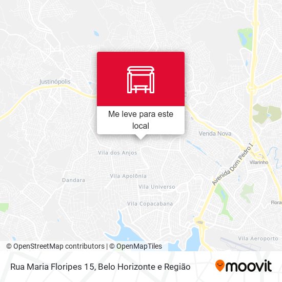 Rua Maria Floripes 15 mapa