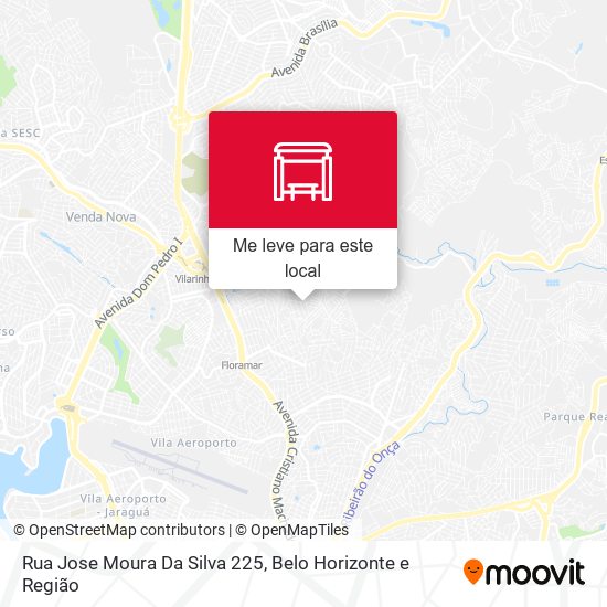 Rua Jose Moura Da Silva 225 mapa