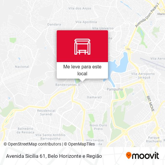 Avenida Sicilia 61 mapa
