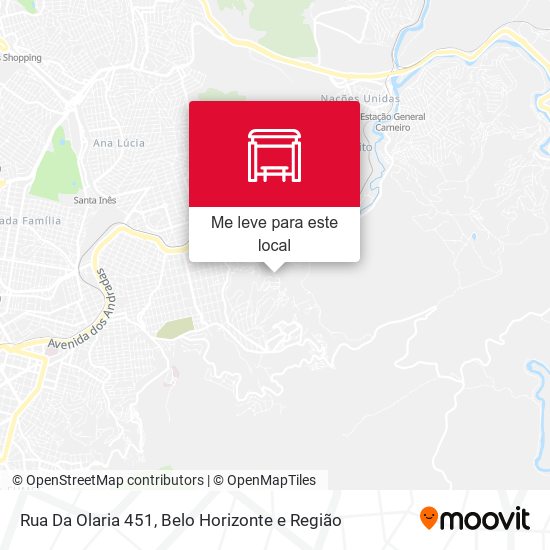 Rua Da Olaria 451 mapa