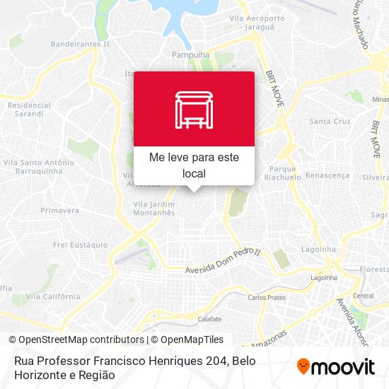 Rua Professor Francisco Henriques 204 mapa
