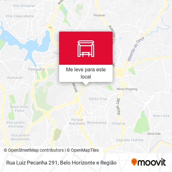 Rua Luiz Pecanha 291 mapa