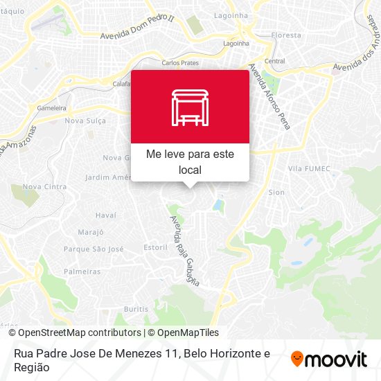 Rua Padre Jose De Menezes 11 mapa