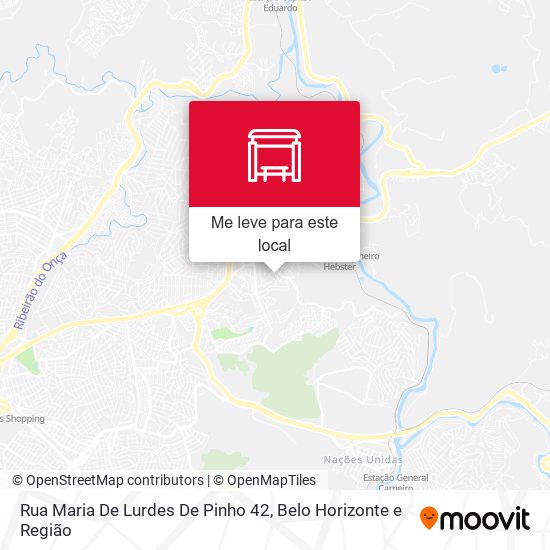 Rua Maria De Lurdes De Pinho 42 mapa