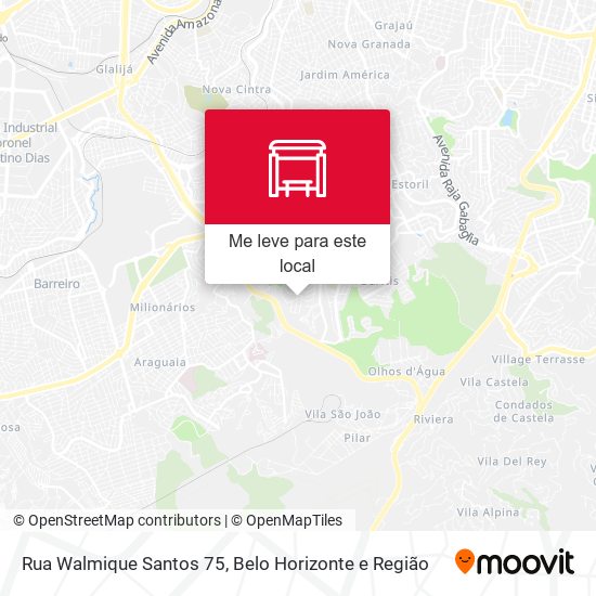 Rua Walmique Santos 75 mapa