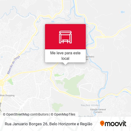 Rua Januario Borges 26 mapa