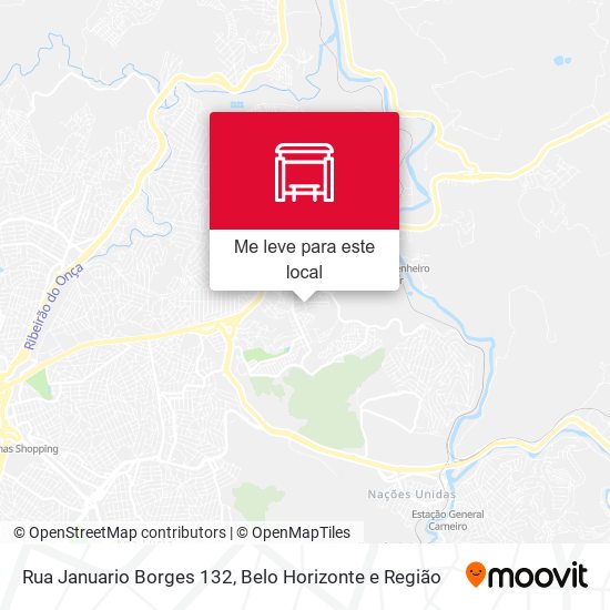 Rua Januario Borges 132 mapa
