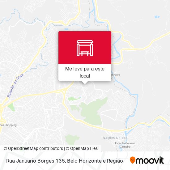 Rua Januario Borges 135 mapa
