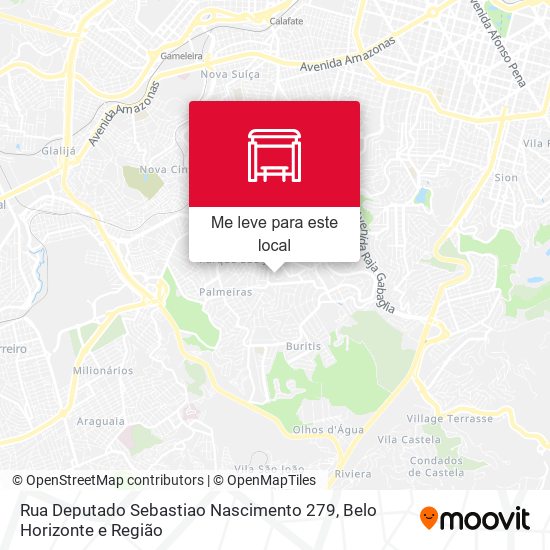 Rua Deputado Sebastiao Nascimento 279 mapa