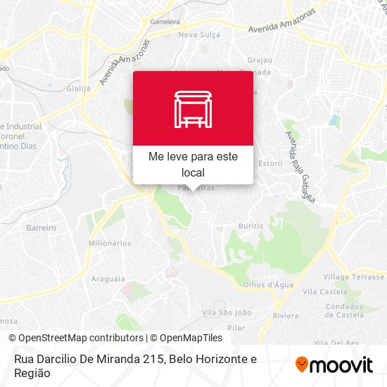 Rua Darcilio De Miranda 215 mapa