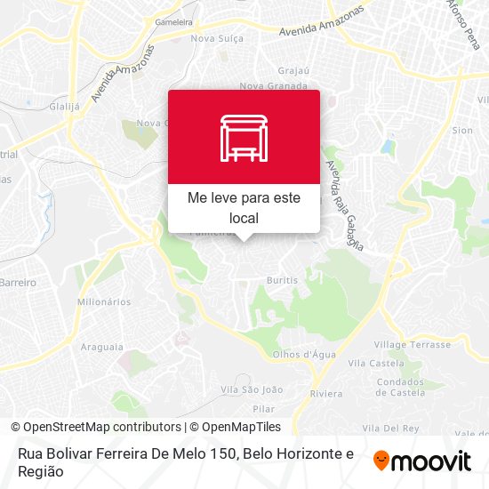Rua Bolivar Ferreira De Melo 150 mapa