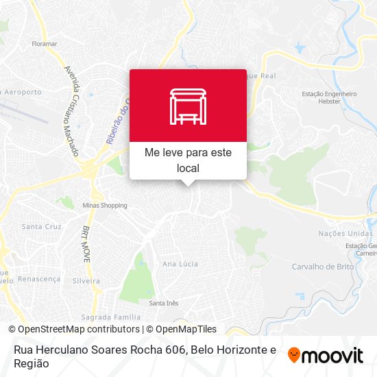 Rua Herculano Soares Rocha 606 mapa