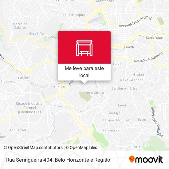 Rua Seringueira 404 mapa