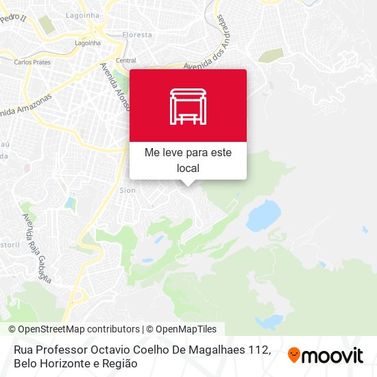 Rua Professor Octavio Coelho De Magalhaes 112 mapa