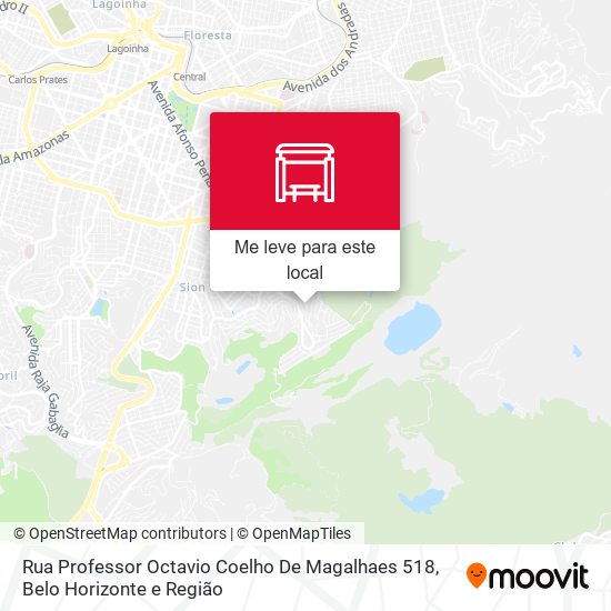 Rua Professor Octavio Coelho De Magalhaes 518 mapa