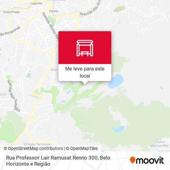 Rua Professor Lair Ramusat Renno 300 mapa