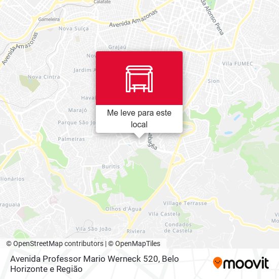 Avenida Professor Mario Werneck 520 mapa