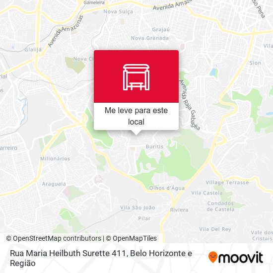 Rua Maria Heilbuth Surette 411 mapa