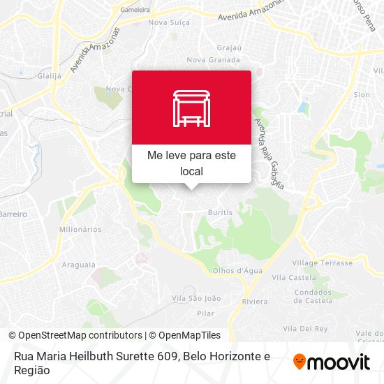 Rua Maria Heilbuth Surette 609 mapa