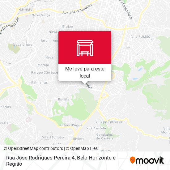 Rua Jose Rodrigues Pereira 4 mapa
