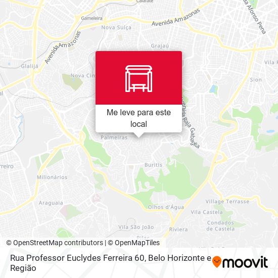 Rua Professor Euclydes Ferreira 60 mapa