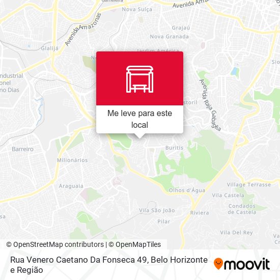 Rua Venero Caetano Da Fonseca 49 mapa