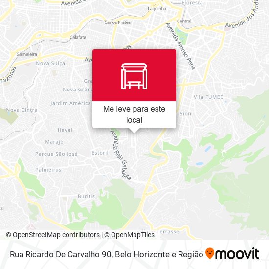 Rua Ricardo De Carvalho 90 mapa