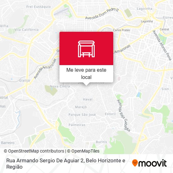 Rua Armando Sergio De Aguiar 2 mapa