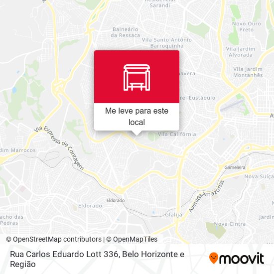 Rua Carlos Eduardo Lott 336 mapa