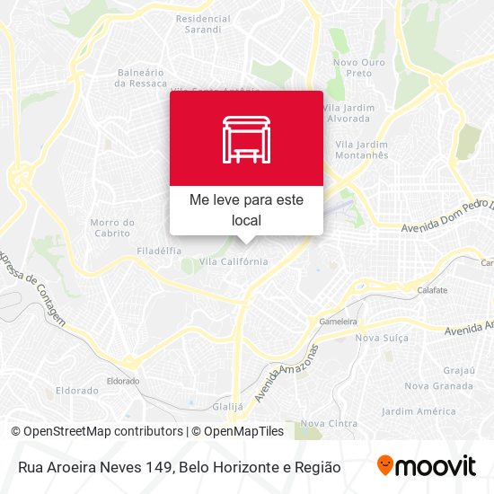 Rua Aroeira Neves 149 mapa