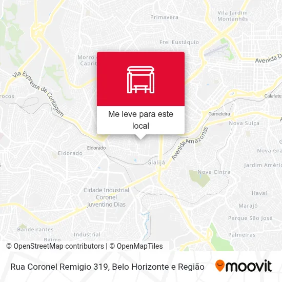 Rua Coronel Remigio 319 mapa