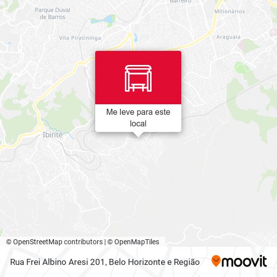 Rua Frei Albino Aresi 201 mapa