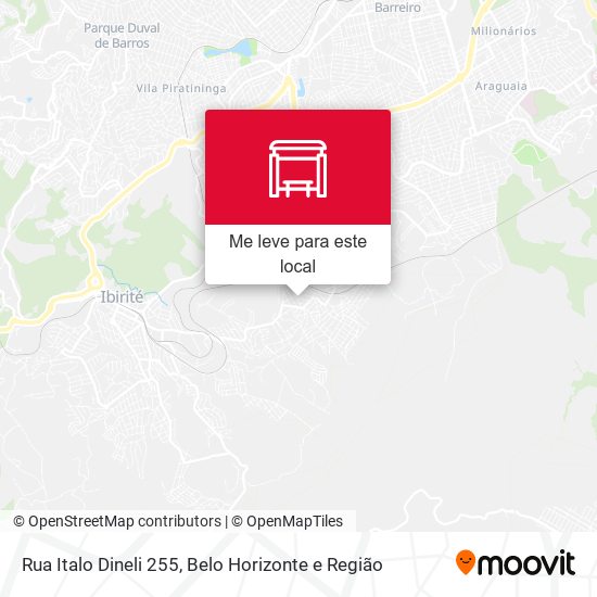 Rua Italo Dineli 255 mapa