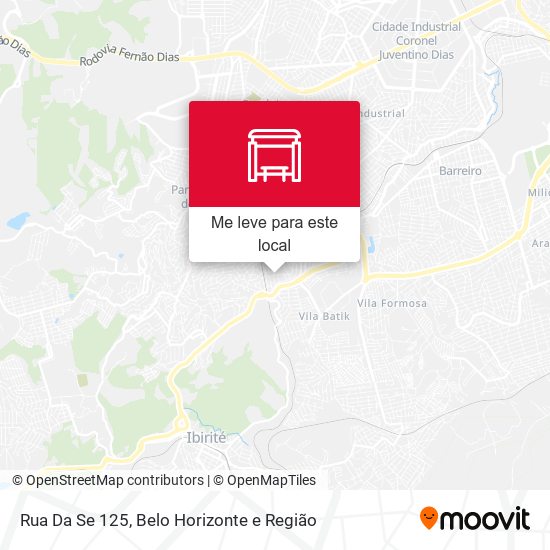Rua Da Se 125 mapa