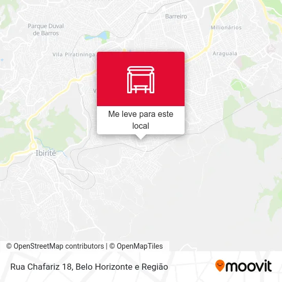 Rua Chafariz 18 mapa